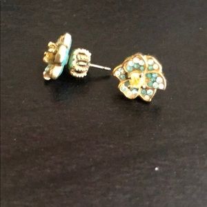 Juicy couture gold earrings